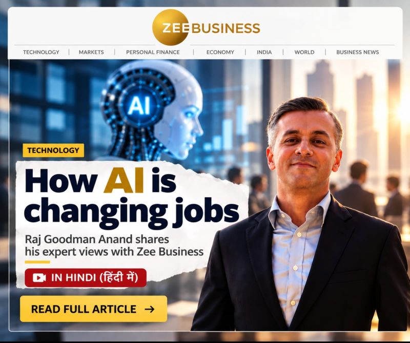 Raj Goodman LinkedIn post